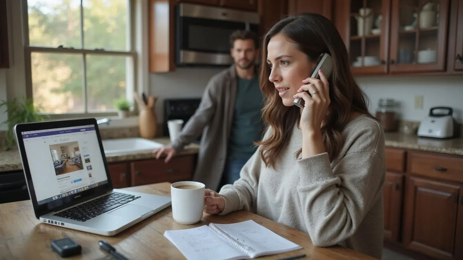 Texas renter getting a free apartment search review before applying