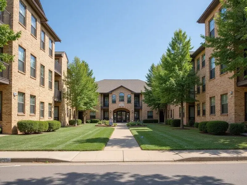 Illustration of a Fort Worth apartment community
