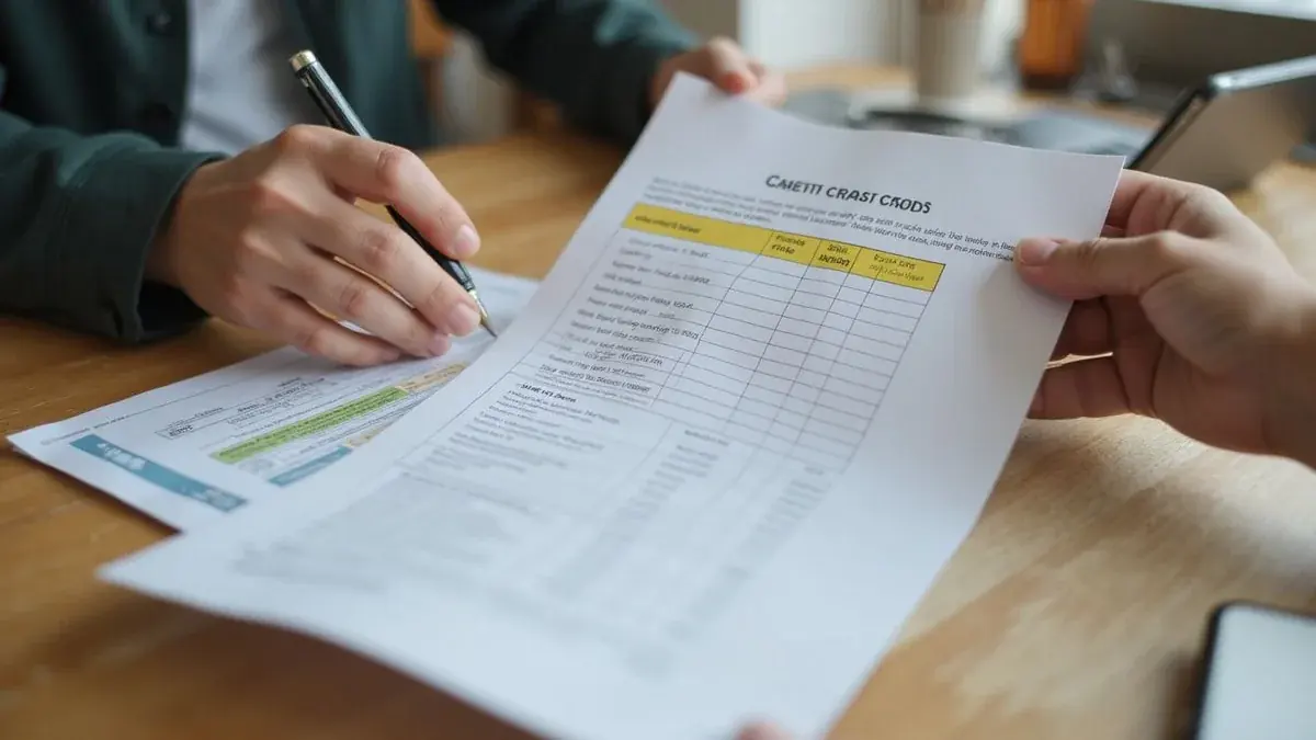 Renter filling out apartment screening paperwork before a move