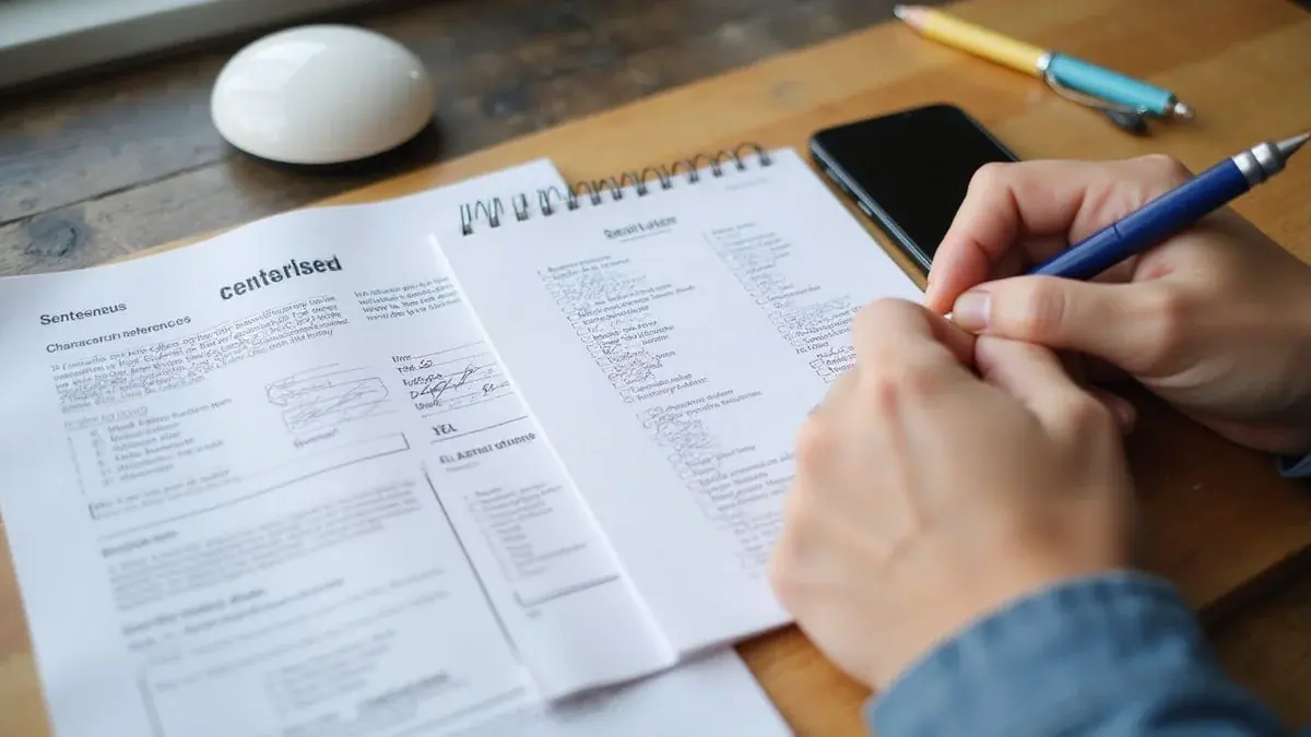 Checklist of documents for applying with a criminal record