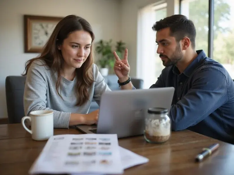 Illustration of a renter meeting with a licensed Texas apartment locator