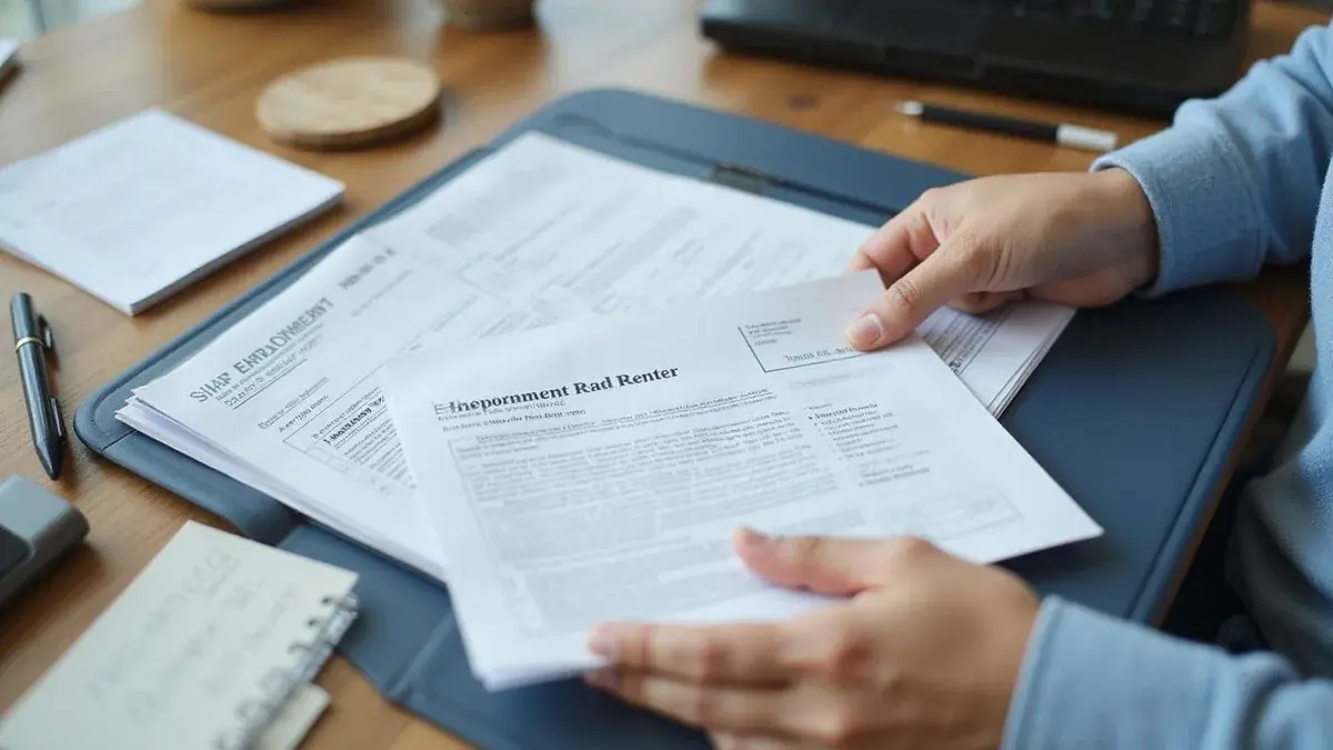 Graphic of an alternative verification document packet